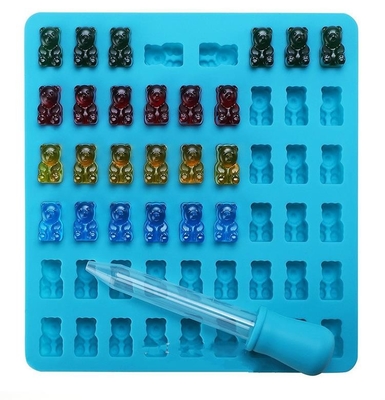 Gummy φόρμες σοκολάτας σιλικόνης πολύτιμων λίθων, καινοτομία δίσκων φορμών σοκολάτας