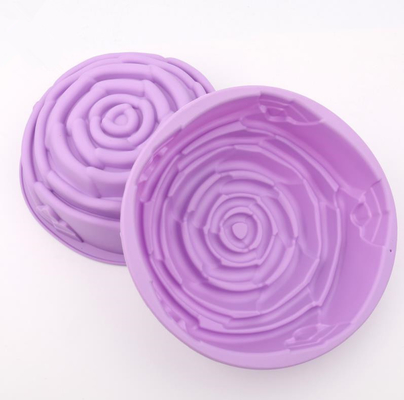 Σιλικόνη μέσου μεγέθους bakingMolds, κέικ που διακοσμεί το FDA φορμών εγκεκριμένο