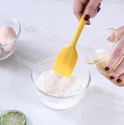 Μακροχρόνια λεπτή Spatula κουταλιών σιλικόνης ψησίματος μη επιβλαβής υλική υψηλή θερμότητα