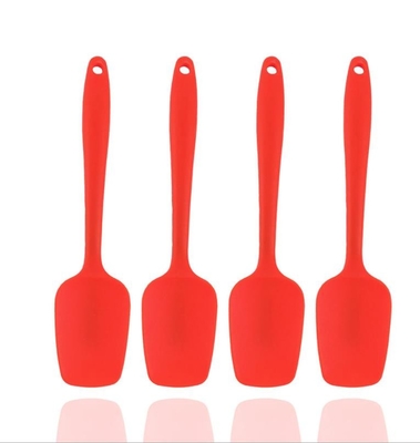 Αυλακωμένος μίνι λαστιχένιος Spatula κουταλιών σιλικόνης καθορισμένος ανθεκτικός για το μαγείρεμα