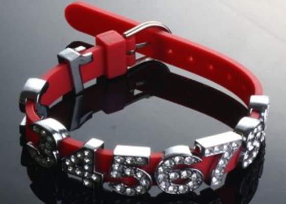 Εξατομικευμένα DIY βραχιόλια Wristband Α δέρματος PU - γοητεία επιστολών φωτογραφικών διαφανειών Ζ