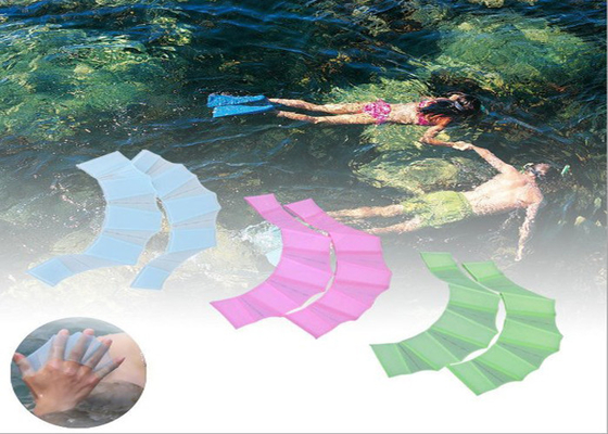 Webbed κολυμπώντας γρύλος γαντιών σιλικόνης για Swimswim και κολυμπώντας γυμναζόμενος