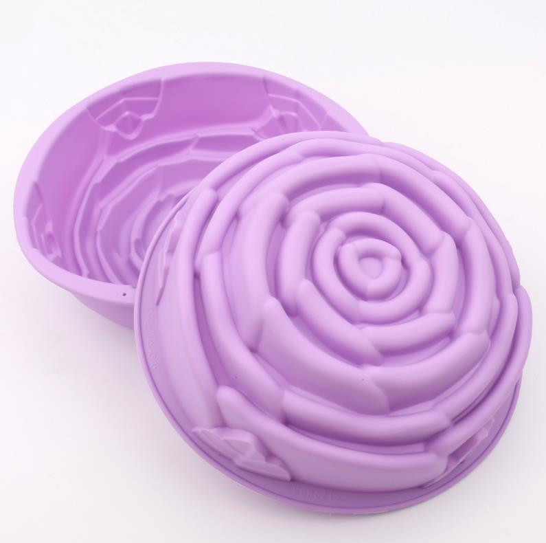 Σιλικόνη μέσου μεγέθους bakingMolds, κέικ που διακοσμεί το FDA φορμών εγκεκριμένο